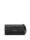 Michael Kors Large Wallet On Chain In Black