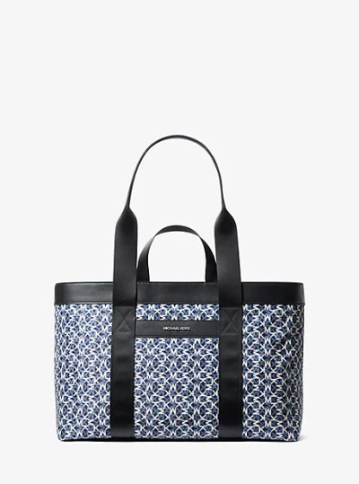 Michael Kors Lautner Logo Print Tote Bag