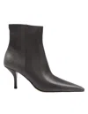 Michael Kors Selina Boot In Leather And Storm Color