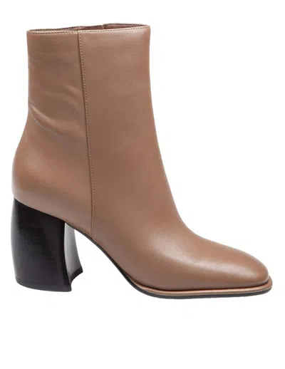 michael kors brown ankle boots