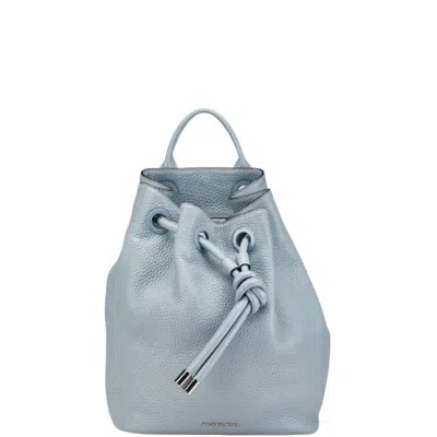 Pre-owned Michael Kors Leather Backpack () In Blue