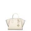 Michael Kors Double Handle Shoulder Bag In White