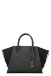 Michael Kors Leather Bag In Black