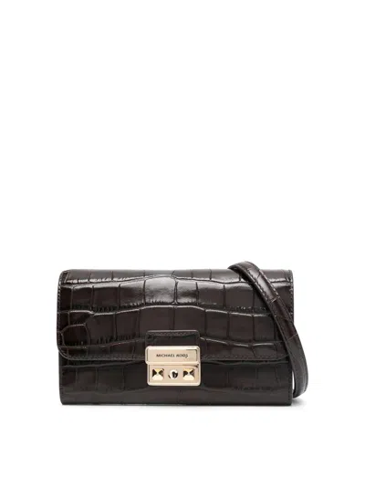 Michael Kors Leather Bag In Brown