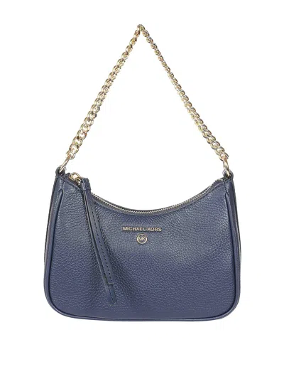Michael Kors Leather Bag In Blue