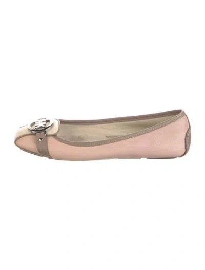 Pre-owned Michael Kors Leather Ballet Flats In Multi