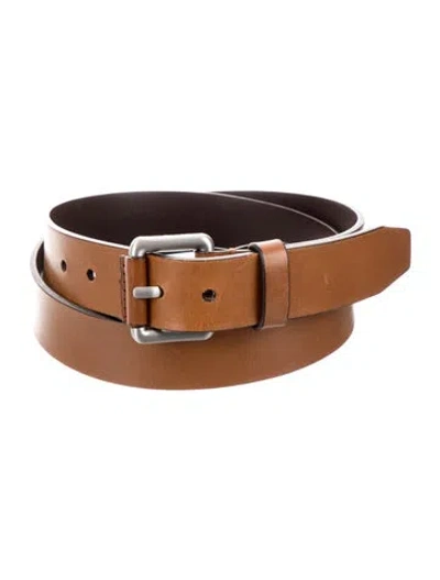 Pre-owned Michael Kors Leather Belt In Brown