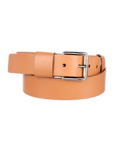 Pre-owned Michael Kors Leather Belt In Brown