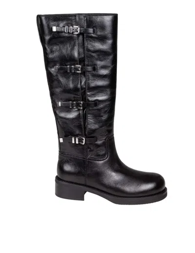 MICHAEL KORS MICHAEL KORS LEATHER BOOT