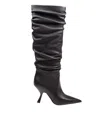 Michael Kors Luna Boot In Black Leather In Black