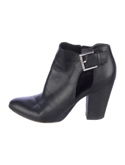 Pre-owned Michael Kors Leather Boots In Blue