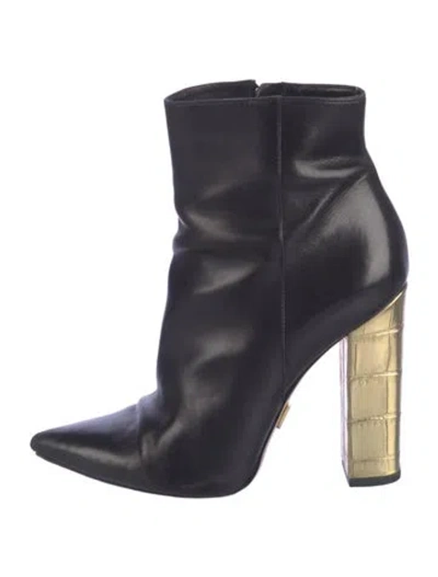 Pre-owned Michael Kors Leather Boots In Blue