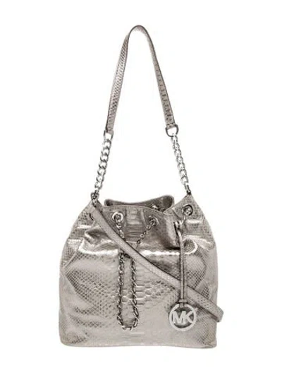Pre-owned Michael Kors Leather Bucket Bag