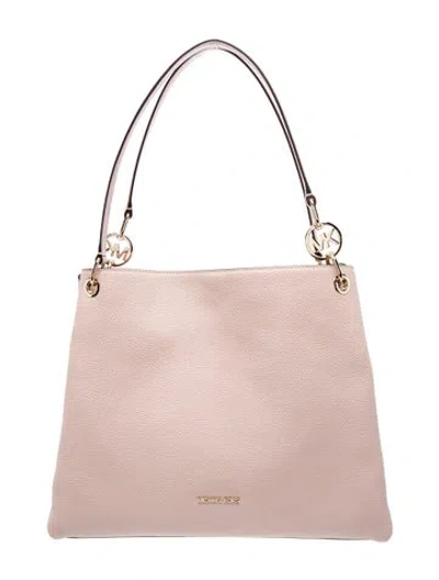 Pre-owned Michael Kors Leather Bucket Bag In Neutral