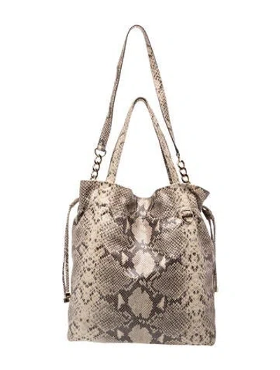 Pre-owned Michael Kors Leather Bucket Bag In Neutral