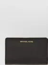 Michael Kors Leather Cardholder With Logo Detail And Id Window