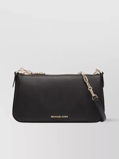 Michael Kors Leather Chain Strap Shoulder Bag