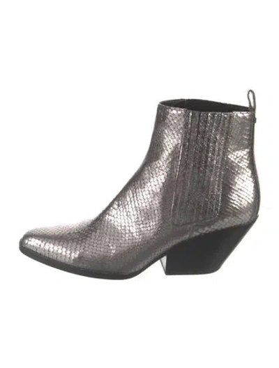 Pre-owned Michael Kors Leather Chelsea Boots