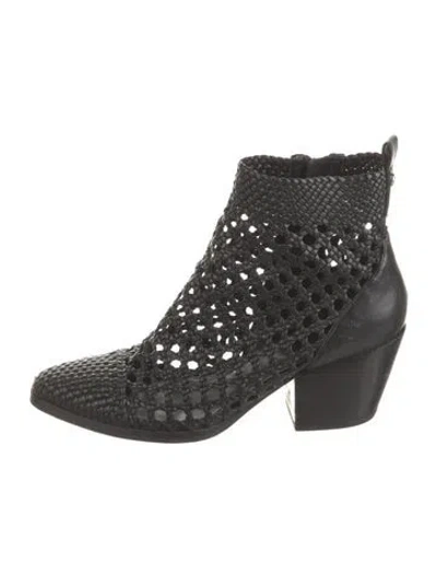 Pre-owned Michael Kors Leather Chelsea Boots In Black