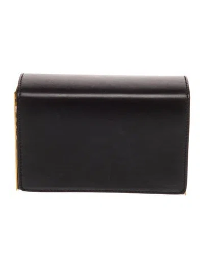 Pre-owned Michael Kors Leather Clutch In Black