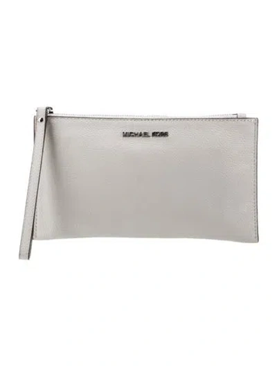 Pre-owned Michael Kors Leather Clutch In Multi