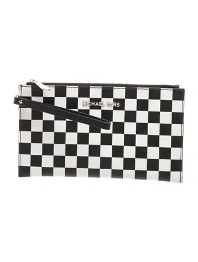 Pre-owned Michael Kors Leather Clutch In Multi