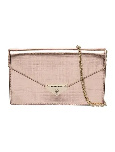 Pre-owned Michael Kors Leather Clutch In Multi