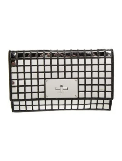 Pre-owned Michael Kors Leather Clutch In Multicolor