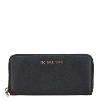 Pre-owned Michael Kors Leather Coin Purse/coin Case () In Black