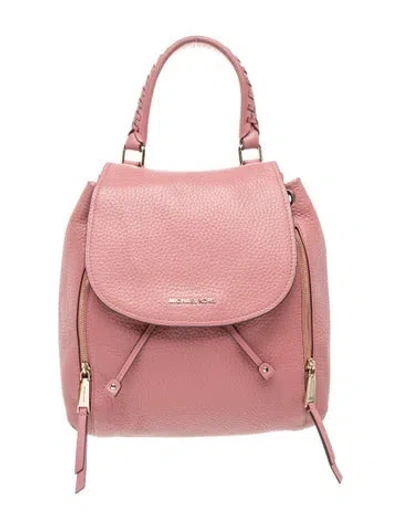 Pre-owned Michael Kors Leather Crossbody Bag In Black