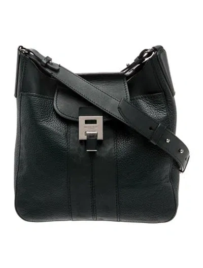 Pre-owned Michael Kors Leather Crossbody Bag In Green