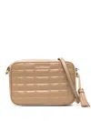Michael Kors Leather Crossbody Bag In Neutrals