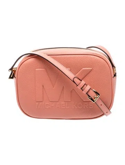Pre-owned Michael Kors Leather Crossbody Bag In Pink