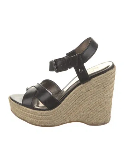 Pre-owned Michael Kors Leather Espadrilles