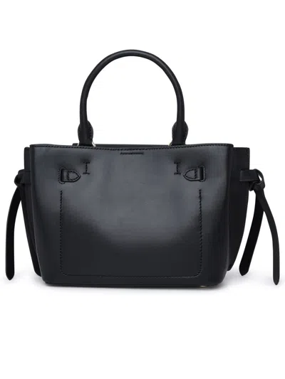 Michael Kors Leather Hamilton Legacy Bag In Black