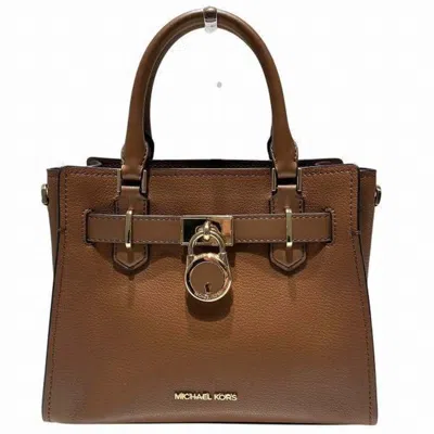 Pre-owned Michael Kors Leather Handbag () In Brown