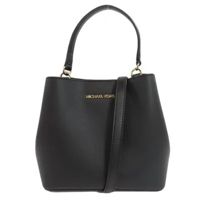 Pre-owned Michael Kors Leather Handbag () In Black