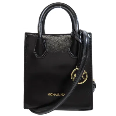 Pre-owned Michael Kors Leather Handbag () In Black