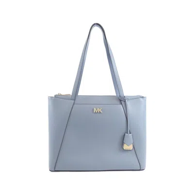 Pre-owned Michael Kors Leather Handbag () In Blue