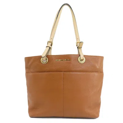 Pre-owned Michael Kors Leather Handbag () In Brown