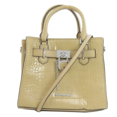 Pre-owned Michael Kors Leather Handbag () In Brown