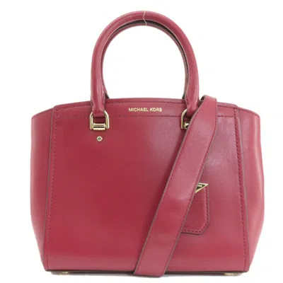 Pre-owned Michael Kors Leather Handbag () In Multi