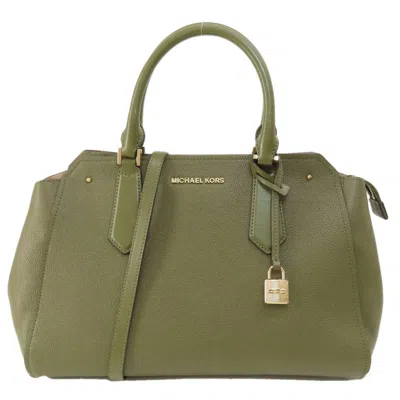 Pre-owned Michael Kors Leather Handbag () In Multi