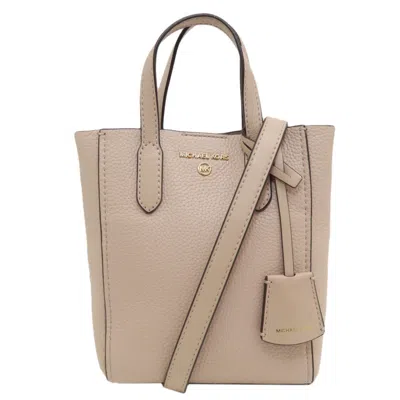 Pre-owned Michael Kors Leather Handbag () In Pink
