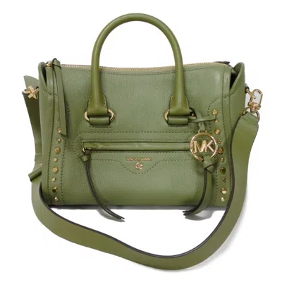 Pre-owned Michael Kors Leather Handbag Shoulder Bag ()