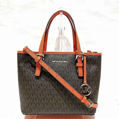 Pre-owned Michael Kors Leather Handbag Shoulder Bag () In Multi