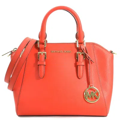 Pre-owned Michael Kors Leather Handbag Shoulder Bag () In Multi