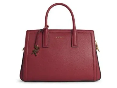 Michael Kors Leather Handbag With Charm