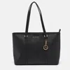 Michael Kors Leather Large Sady Shopper Tote In Black