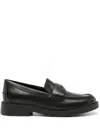 Michael Kors Eden Leather Loafer In Black